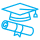 University Graduation Icon